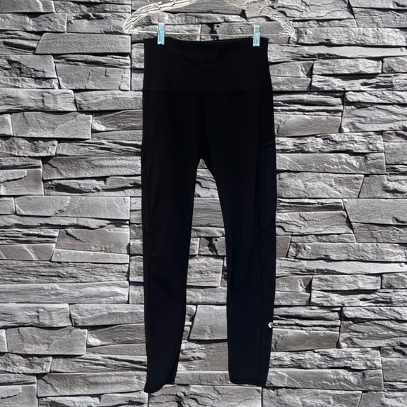 Love & Fit Full Length Black Stay Put Leggings Size Large - Picture 11 of 11